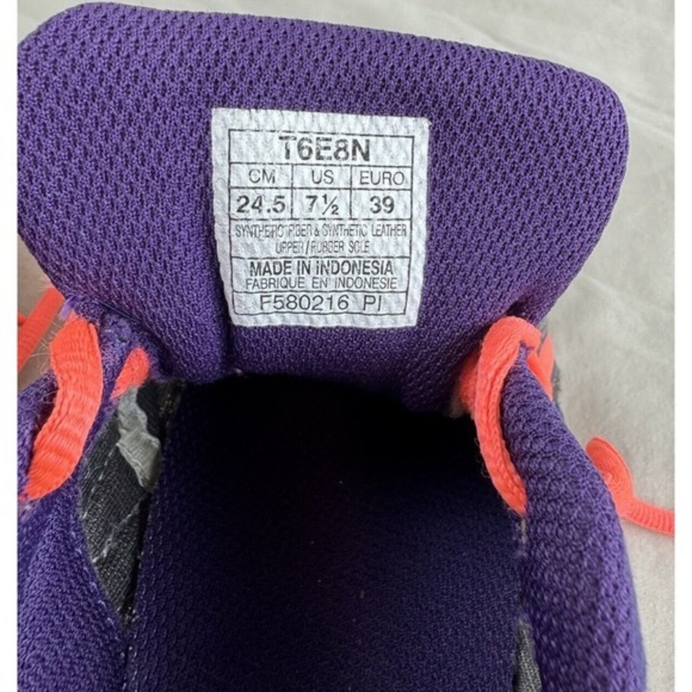ASICS Gel Excite 4 - Womens running sneakers shoe coral/purple T6E8N - SIZE 7.5 - Picture 8 of 8